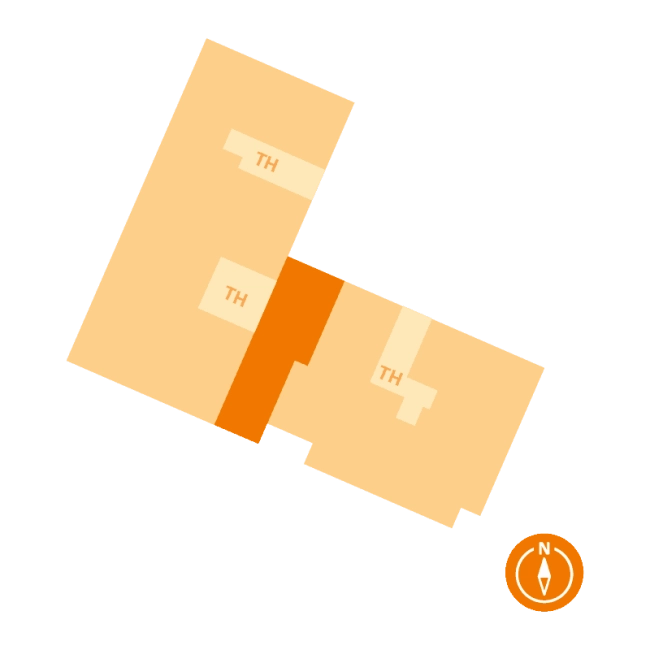 Lage der Wohnung 22 im Gebäude