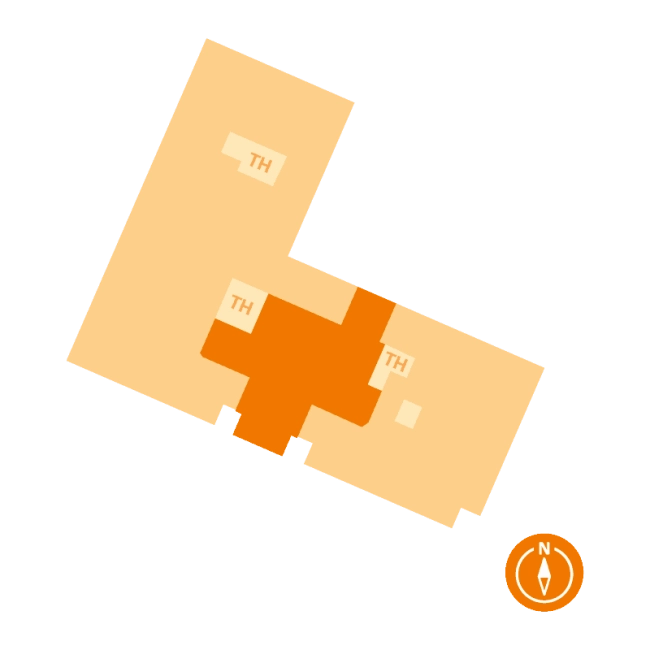 Lage der Wohnung 34 im Gebäude