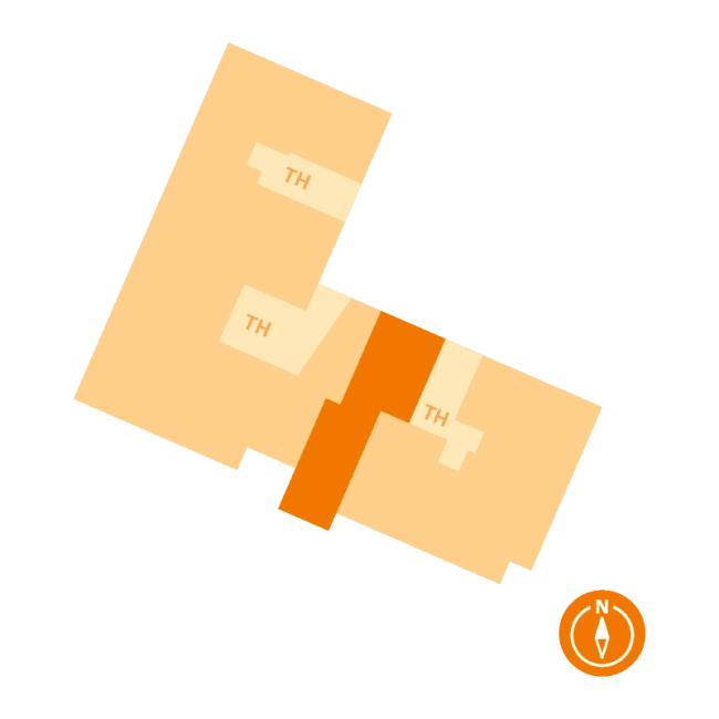 Lage der Wohnung 4 im Gebäude