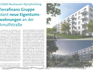 Ausschnitt MIN Artikel COSMO Neuhausen-Nymphenburg