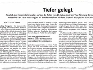 Ausschnitt Süddeutsche Zeitung 15.07.2015